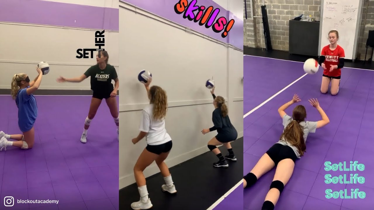 NO EXCUSES Compilation 1 | Best Girls Volleyball Drills