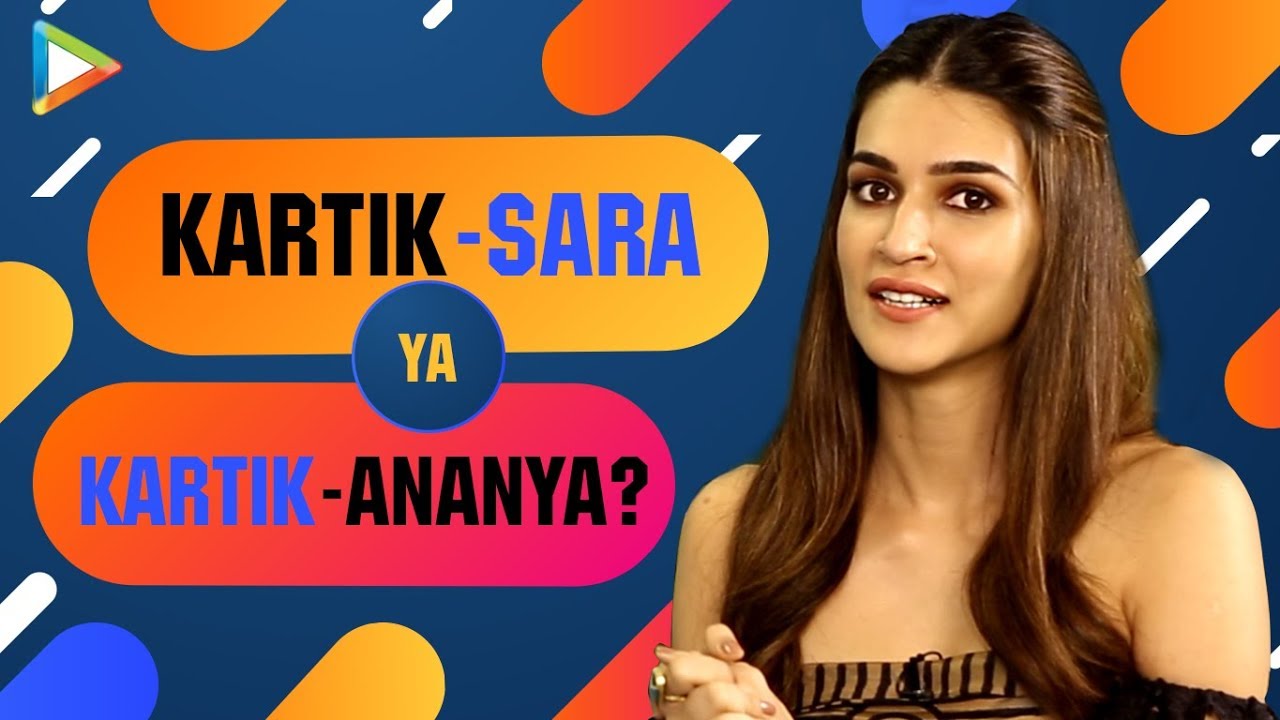 Kriti Sanon: “Hottest Guy in Industry- Hrithik Roshan”| Kartik-Sara Ya Kartik Ananya ? | Rapid Fire