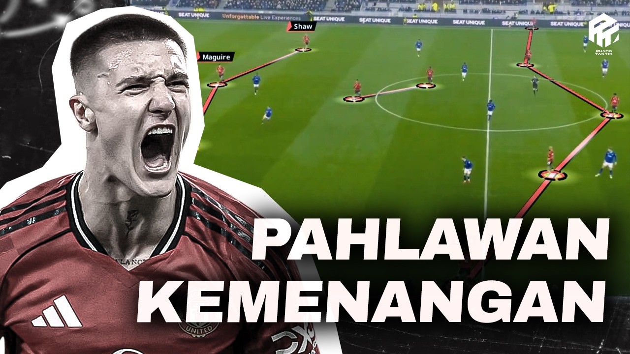 Efek Benjamin Sesko | Taktik Switch Play & Counter Attack Cepat MU