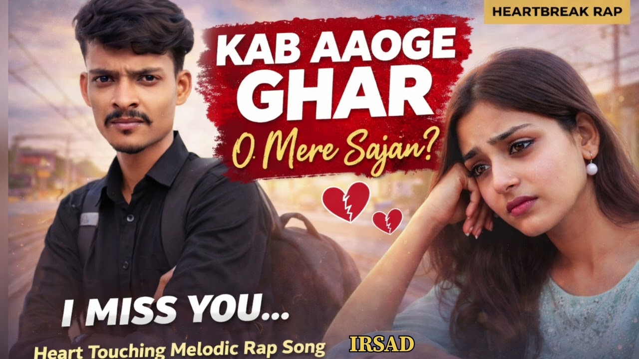 Kab Aaoge Ghar O Mere Sajan | Melodic Rap x Heart Touching Love Song