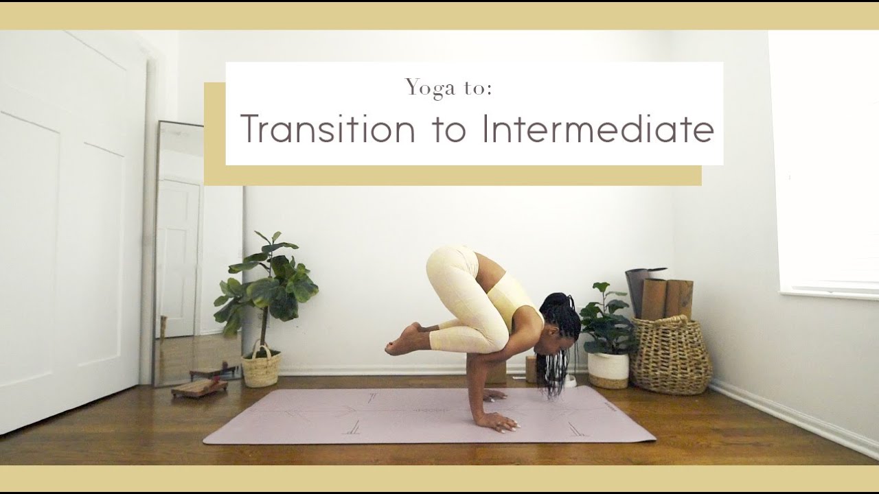 50 MIN | Yoga to TRANSITION from BEGINNER ⭐️  to INTERMEDIATE 🌟 *Full Body* Crow/Splits/Wheel