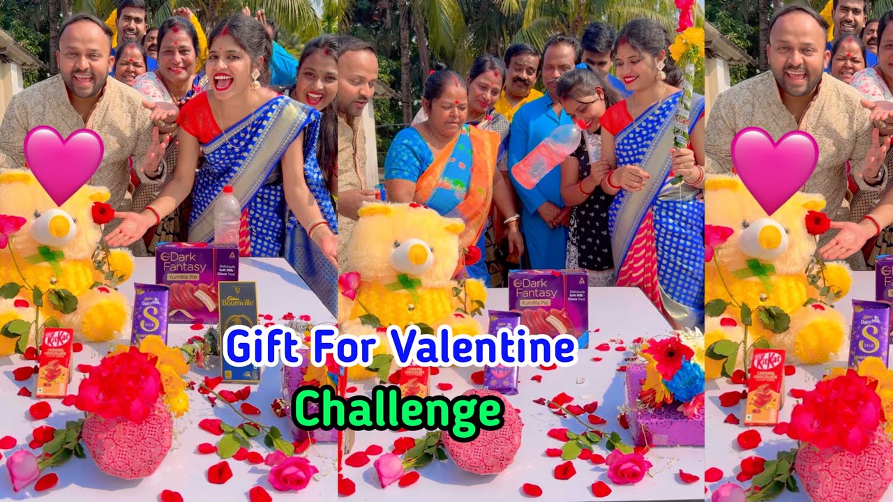 Special Gift For Your Valentine Funny Challenge Video