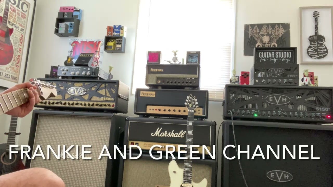5150 Stealth-100w.The best EVH amp???