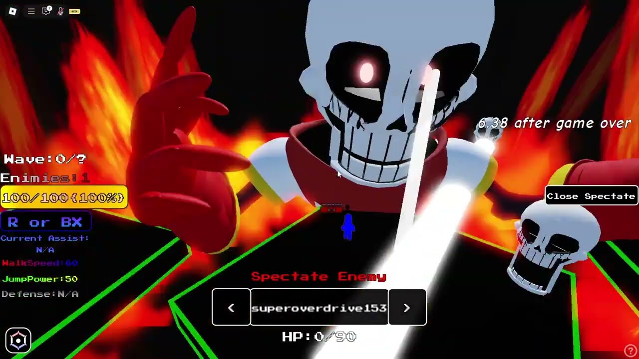 Undertale: Double Would sans ops | Papyrus Event Rerun
