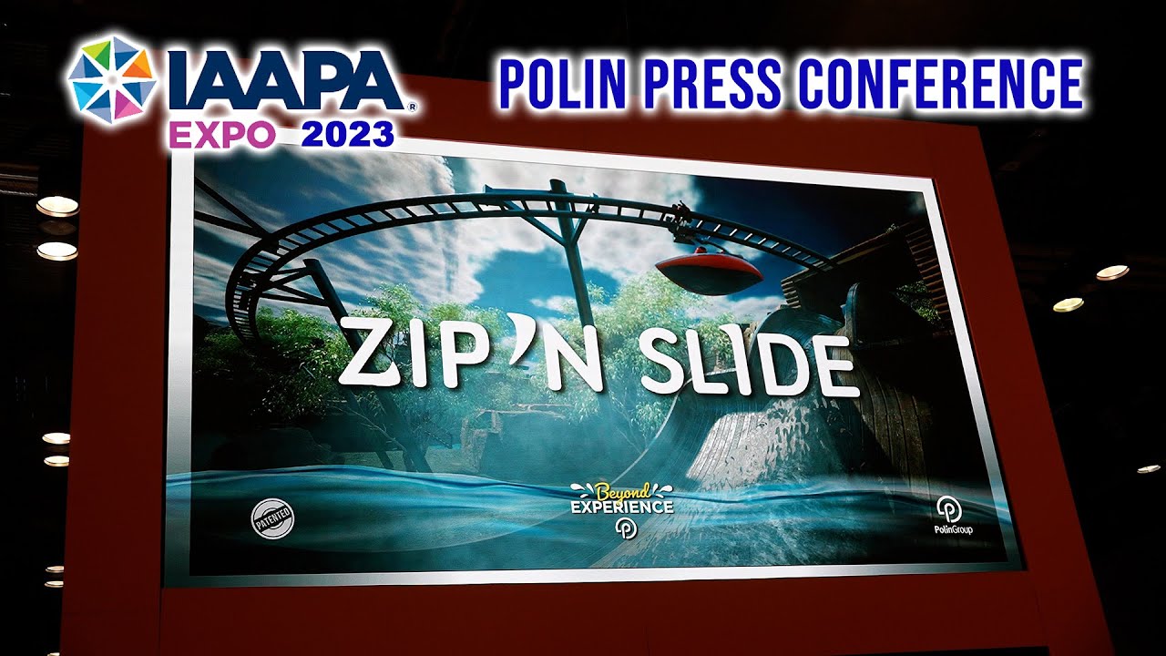 IAAPA Expo 2023 Polin Waterslides Press Conference 2023 11 16
