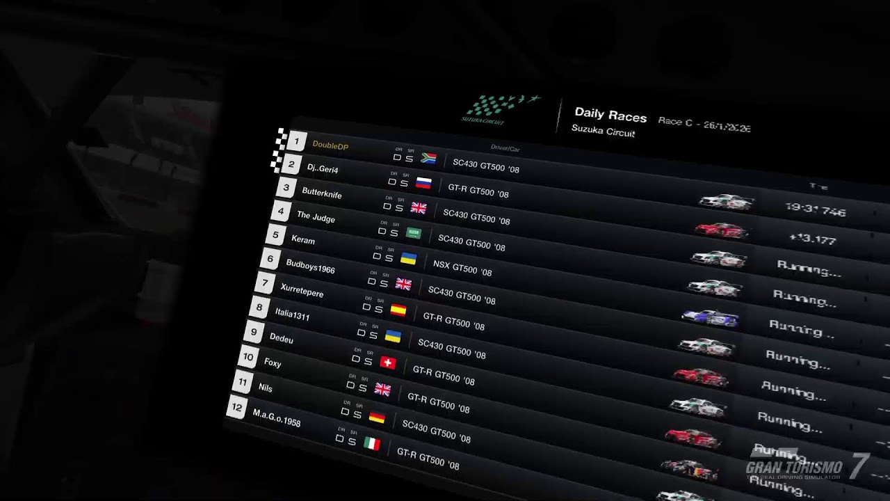 GT7 - Daily Races - 26 Jan 2026