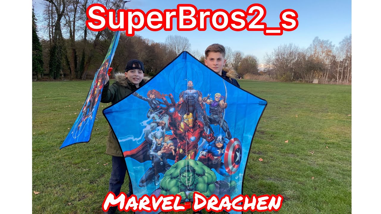 Drachen steigen Flopp ohne Wind in den Wind geschossen