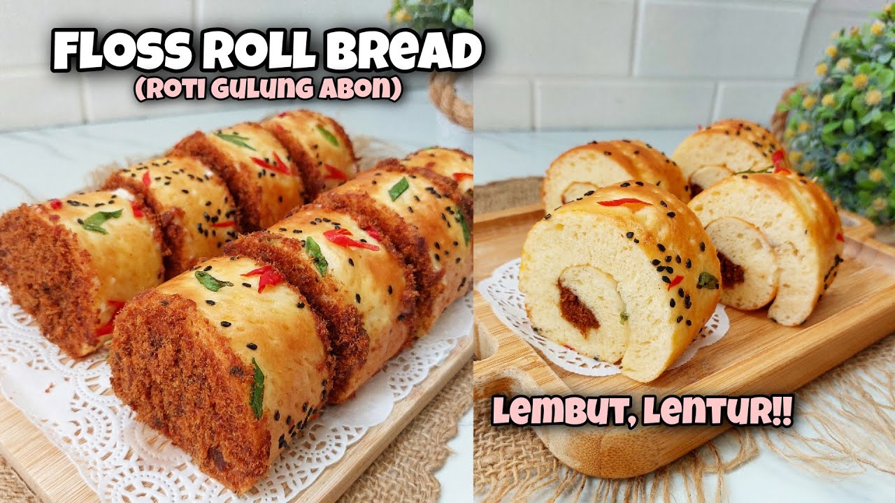 KUNCI FLOSS ROLL YG EMPUK & LENTUR ADALAH GUNAKAN PEMANGGANGAN DENGAN SUHU TINGGI DAN WAKTU SINGKAT!