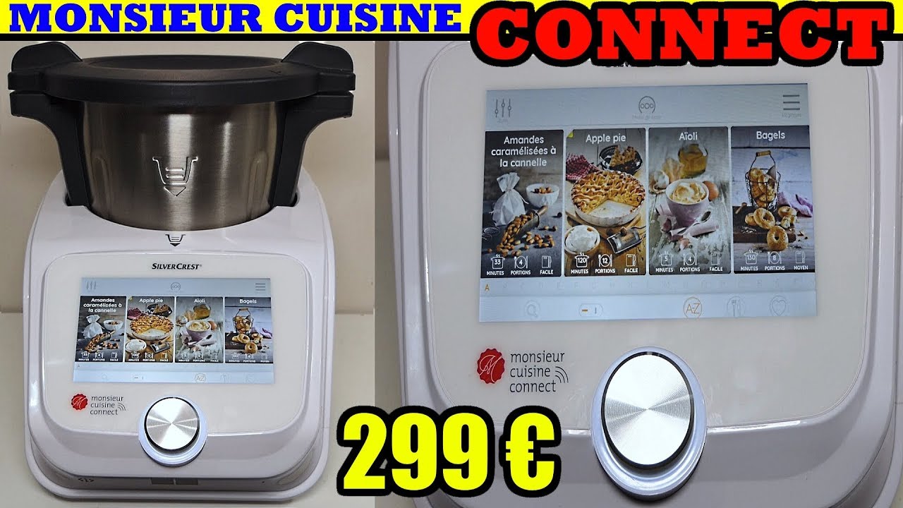 MONSIEUR CUISINE CONNECT LIDL SILVERCREST SKMC 1200 A1 test notice руководство пользователя pdf