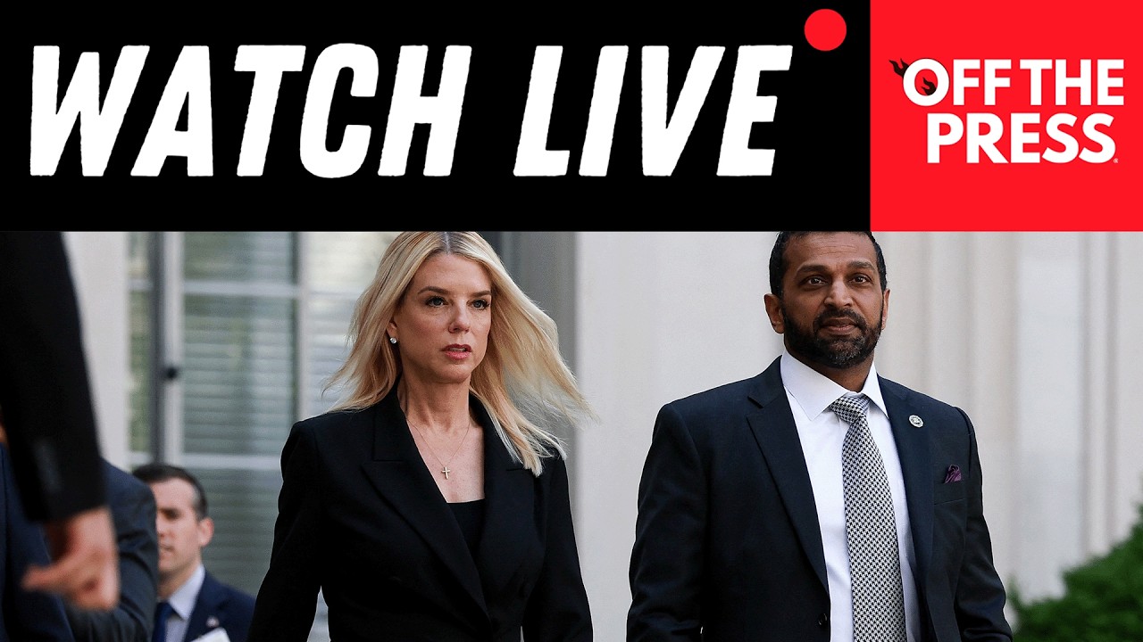 WATCH LIVE: Pam Bondi, Kash Patel Make An Announcement