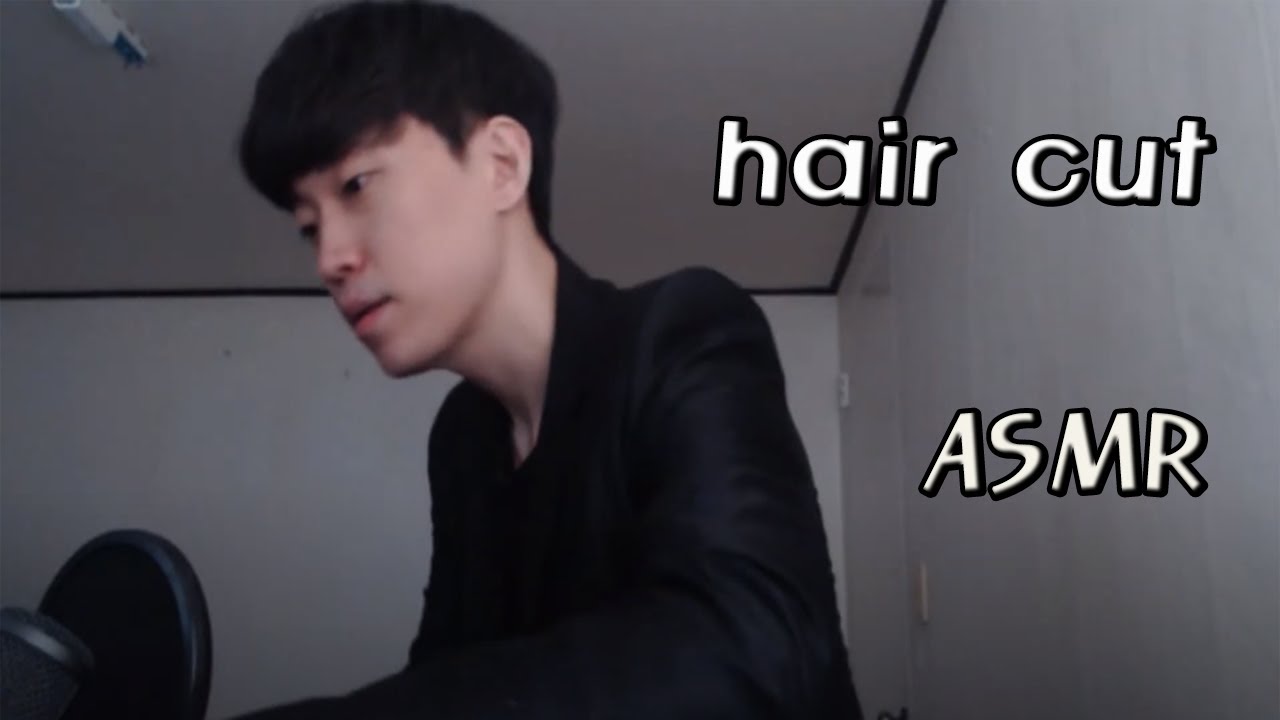 [ASMR]샤프 헤어샵/커트/Roleplay/머리(Hair)자르는 소리✂
