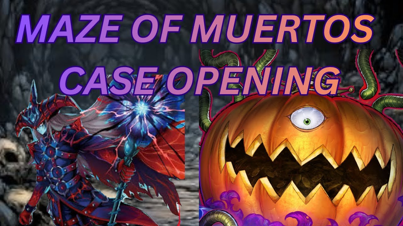 OPENING A CASE OF MAZE OF MUERTOS!! 🎃