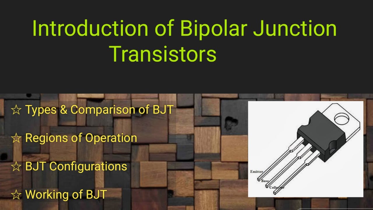Introduction of Bipolar Junction Transistors (BJT) in Sinhala - Episode 01