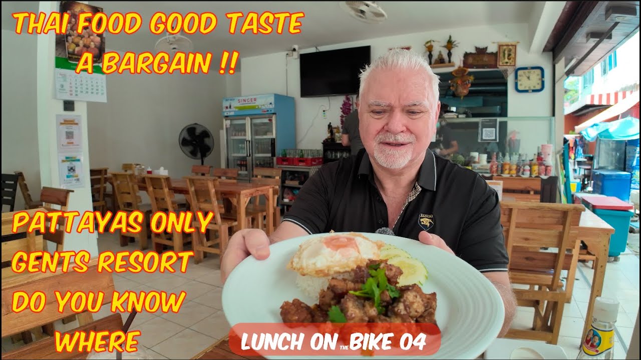 LoB 04, (Lunch on Bike)  Rhompo to Gents Resort and fantastic Thai food