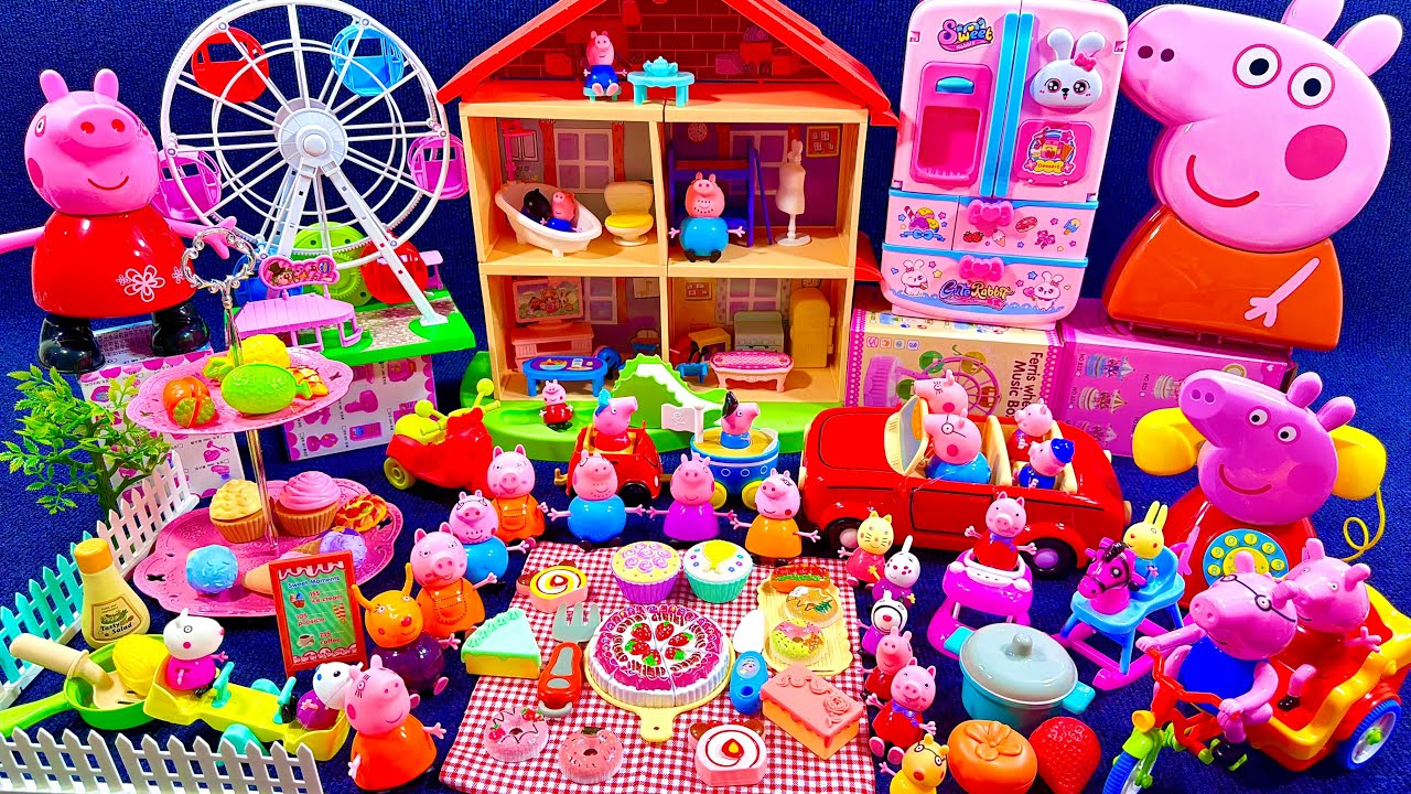 12 Minutes Satisfying with Unboxing Barbie Princess Pink Kitchen. Rock Bed Play Set Review Toys ASMR