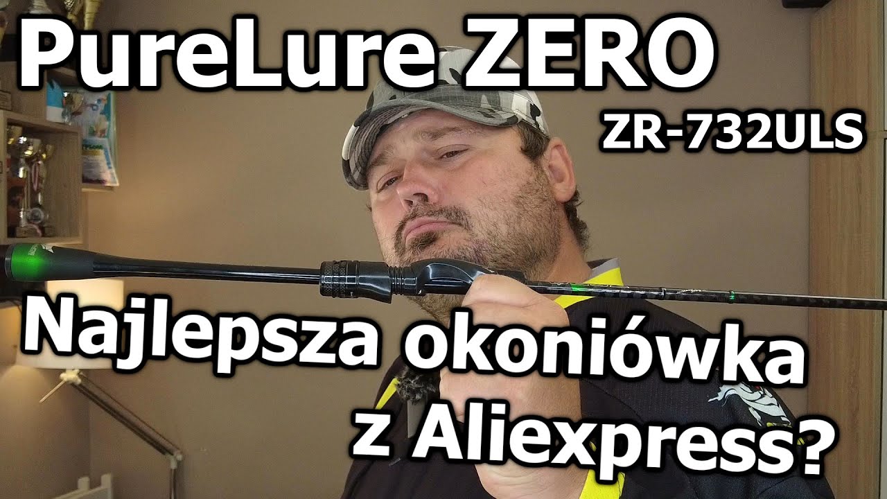 PureLure ZERO ZR-732ULS 2,20m 0,8-6g - Najlepsza okoniówka z Aliexpress?