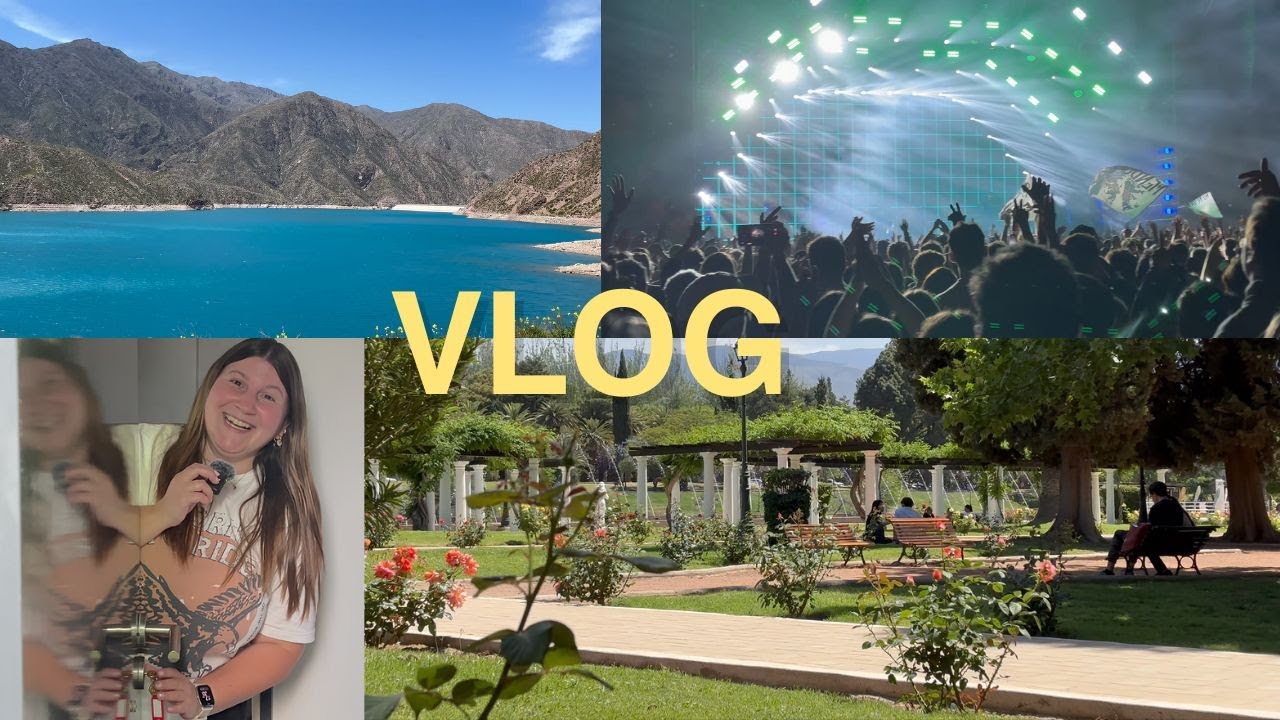 Vamos a MENDOZA🍷🍇⛰️VLOG (recital, house tour, comidita y parques)