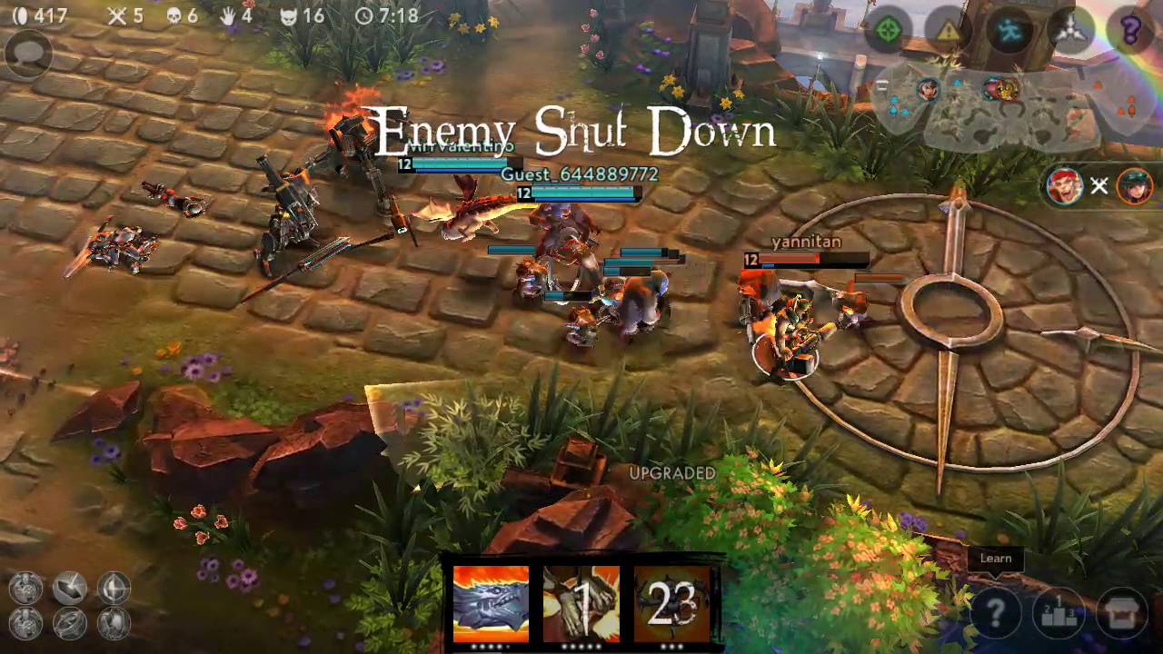 vainglory gameplay ringo ozo skaarf vs alpha saw joule