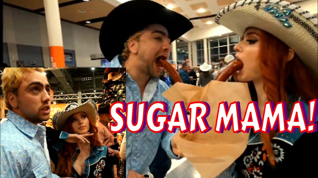 Mizkif And His SUGAR MAMA Amouranth at the Rodeo! | Compilation