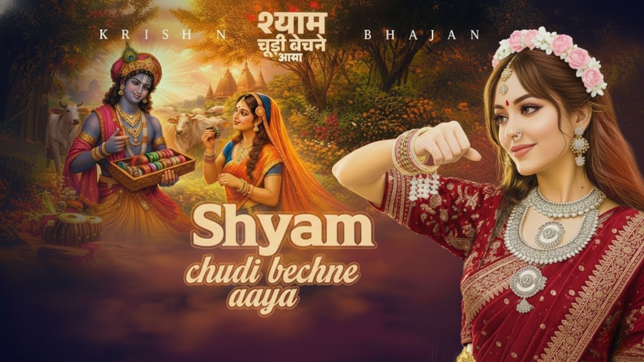 श्याम चूड़ी बेचने आया | Shyam Chudi Bechne Aaya | Krishna Bhajan  | Monika Goyal