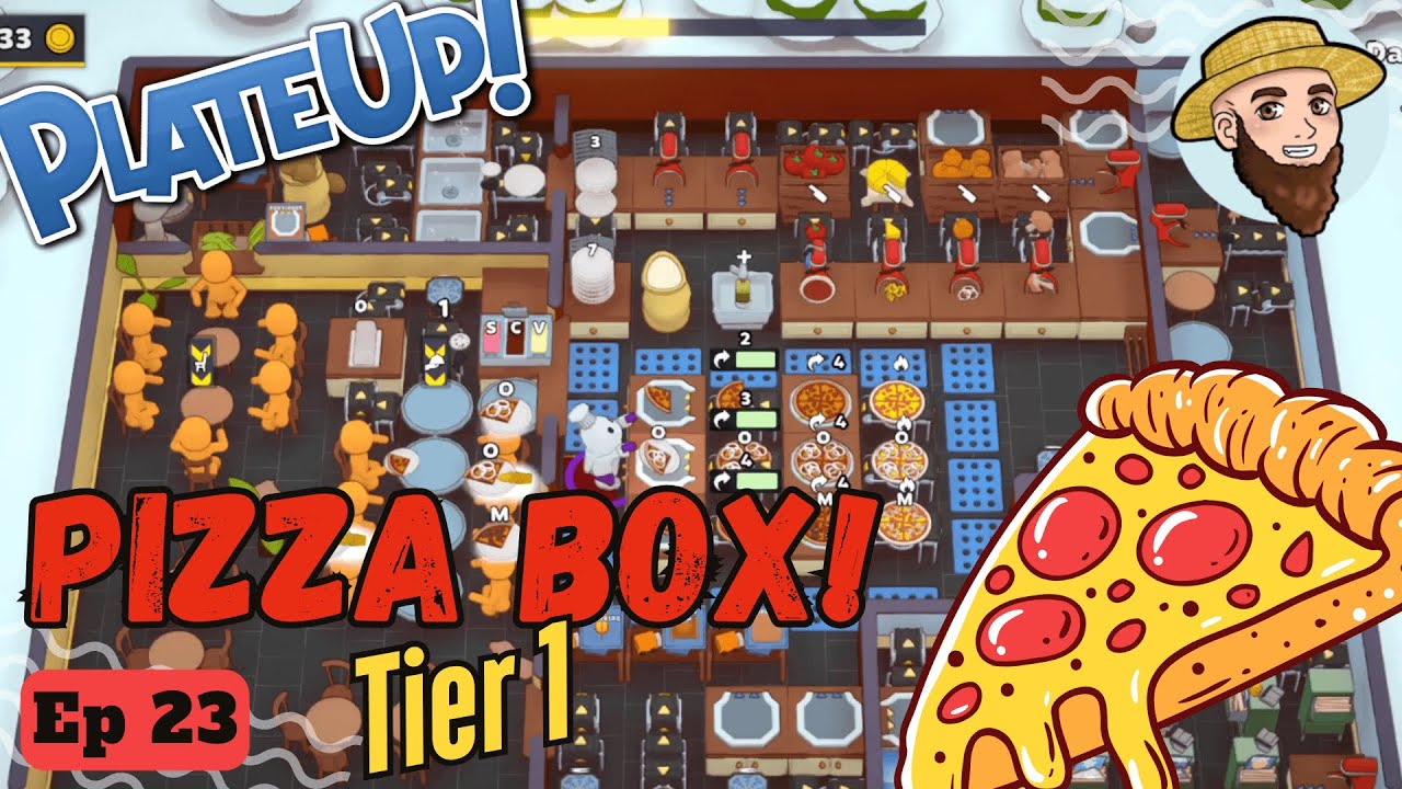 The Pizza Box, Tier 1!! - Solo Play PlateUp! I Part 23  #pizza   #theontariogardener   #plateup