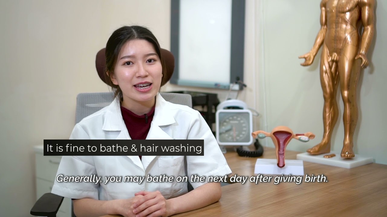 Postpartum Confinement - Can you shower, drink plain water, turn on the fan/ air condition?