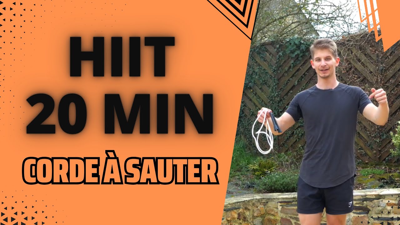 HIIT Corde à Sauter : 20min TABATA (intermédiaire)