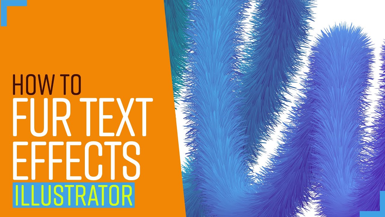 How to create fur effects in illustrator