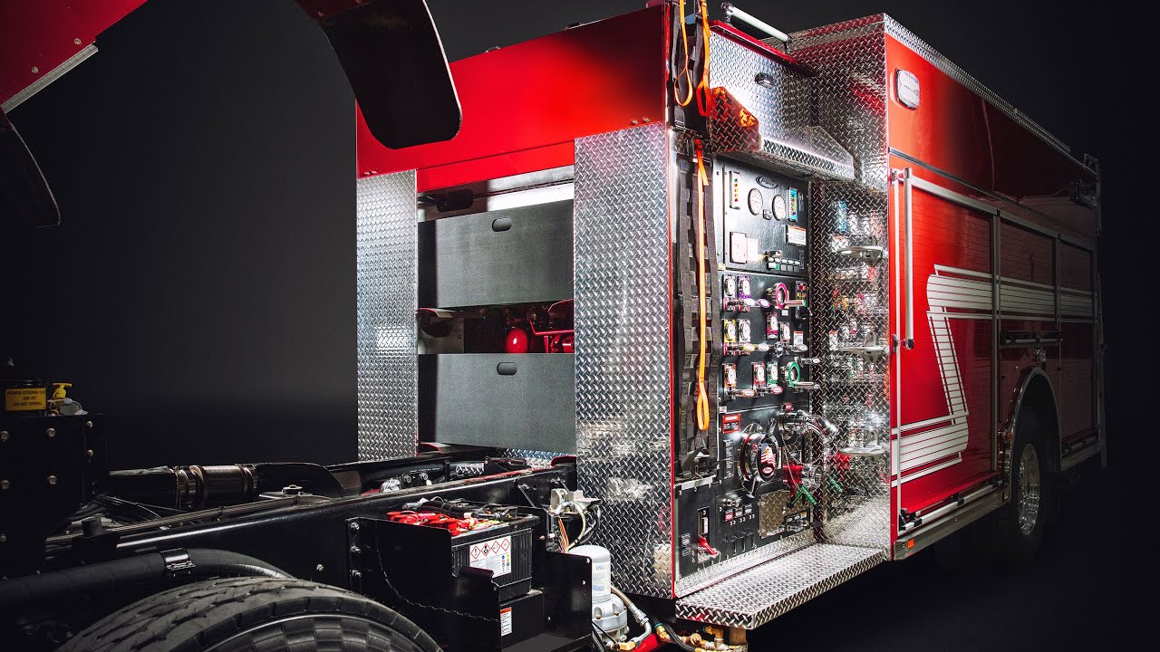 Enforcer™ Heavy-Duty Rescue Pumper – Control Zone™ Pump Panel with Speedlays