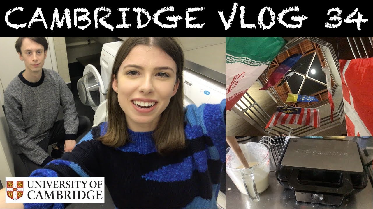 КЕМБРИДЖСКИЙ VLOG 34: ПРИСОЕДИНЯЙТЕСЬ КО МНЕ НА СТИРКУ И ЦЕРЕМОНИЮ ПОДНЯТИЯ ФЛАГА НА ЛЕСТНИЦЕ