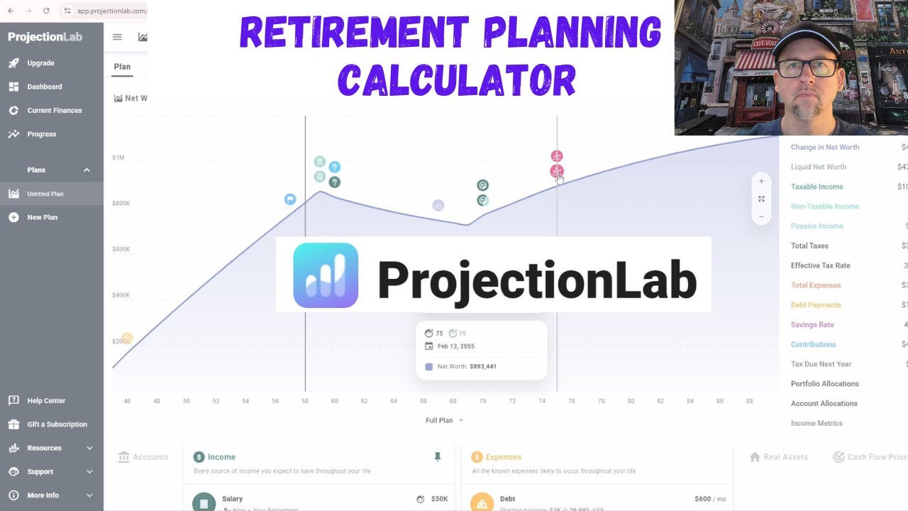 Unlock Your Future with Projection Labs: A Must Try Retirement Calculator!