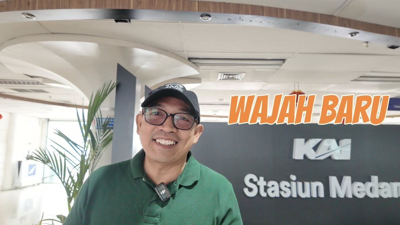 TERMINAL KEBERANGKATAN STASIUN KERETA API KOTA MEDAN // STASIUN KAI MEDAN 2025