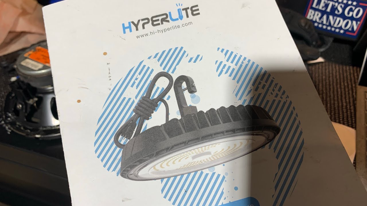 HyperLite High Bay Light Saturn Series 21,000 Lumens!!! Best Shop Lighting #hyperlite