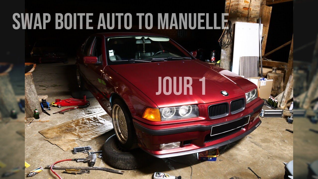 Swap boite E36 [Auto Vers Manuelle] 1/2