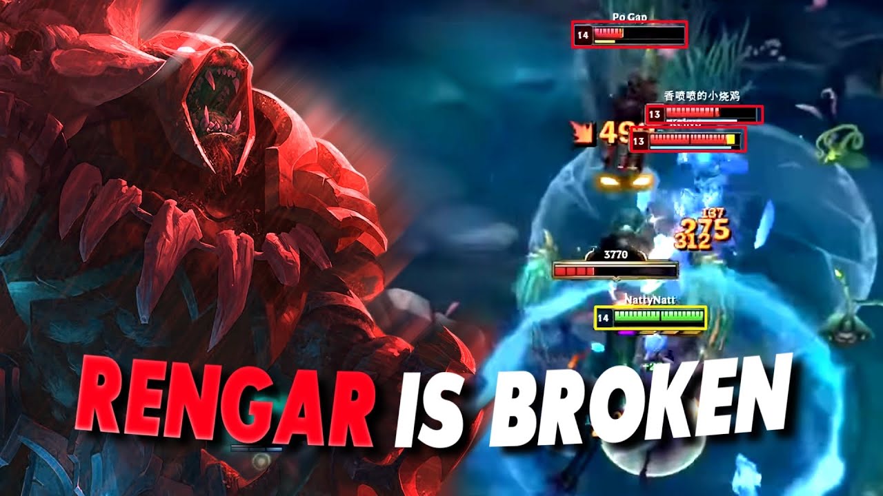 Natty gets omega fed on Rengar
