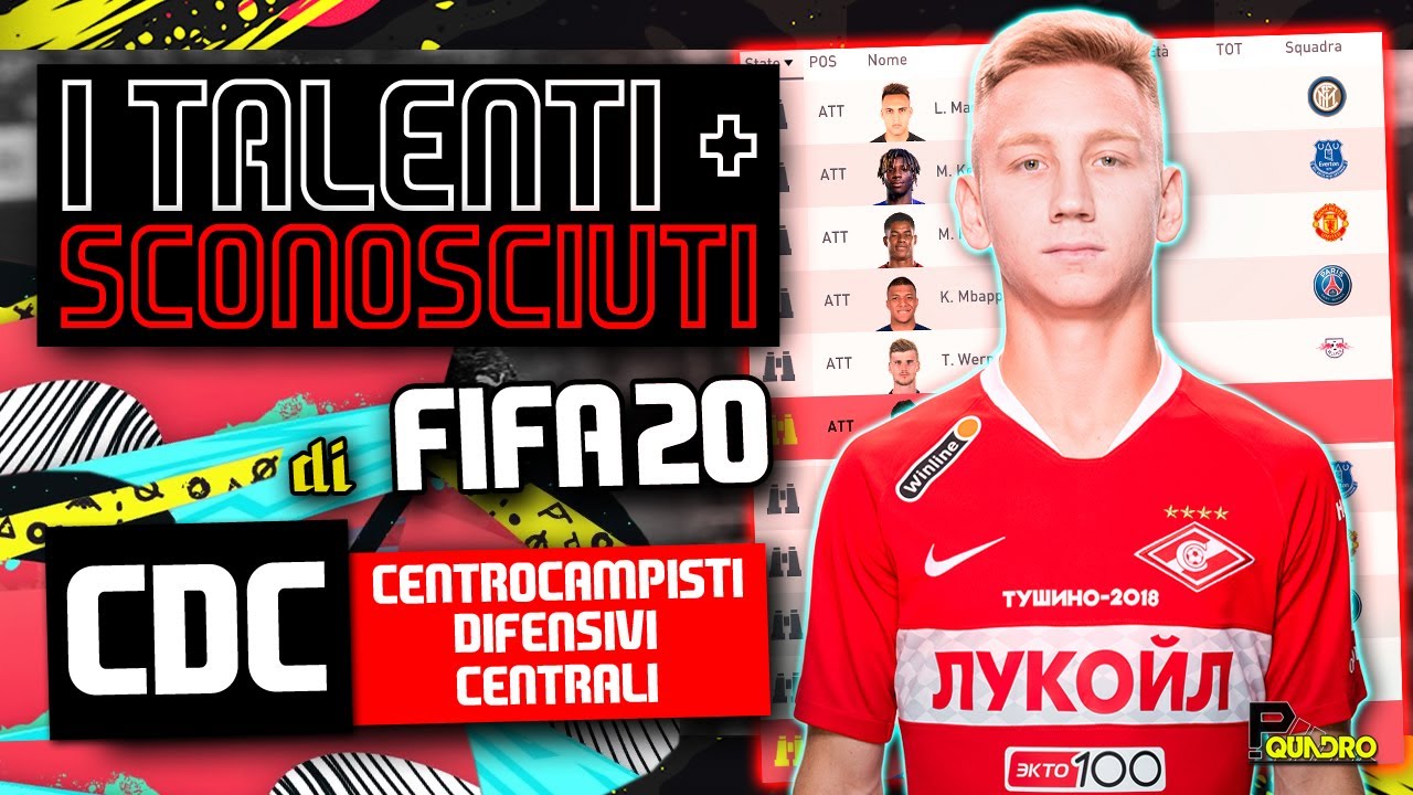 FIFA 20 : i talenti più sconosciuti per la carriera : CENTROCAMPISTI - CDC