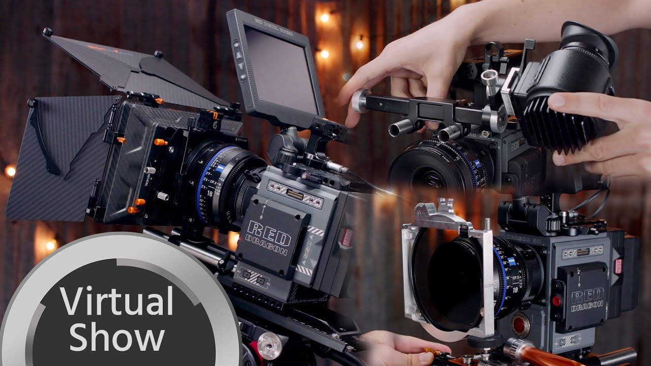 Bright Tangerine Misfit Kick Matte Box, Rota Pola Diopter Filter Tray and EVF Mount Prototype
