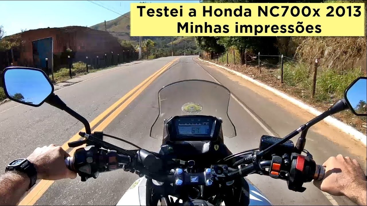 Testei a NC 700x 2013 - Minhas impressões