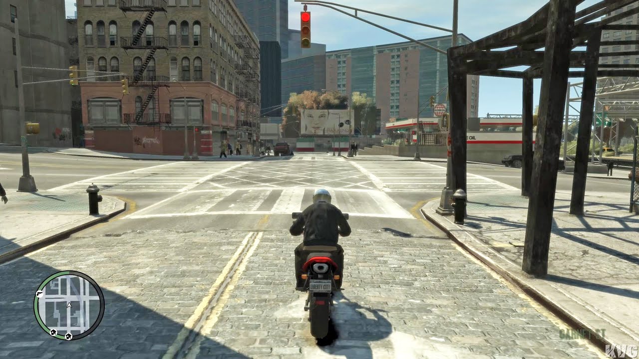 Grand Theft Auto 4 - Shitzu PCJ 600 - Gameplay (PC UHD) [4K60FPS]