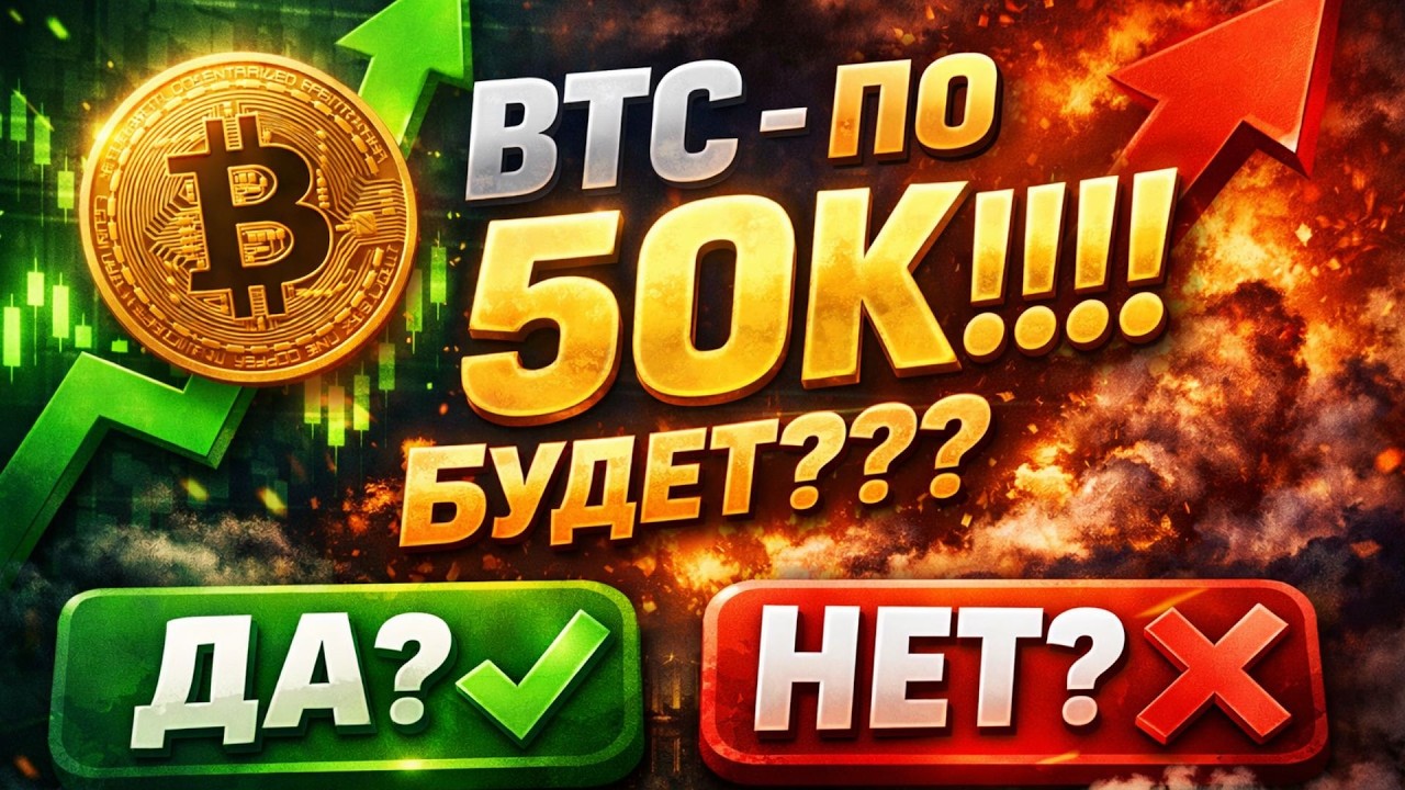 BTC (БИТКОИН) 50K!!!!?? БУДЕТ?! ДА или НЕТ? АНАЛИЗ  14.03.2026