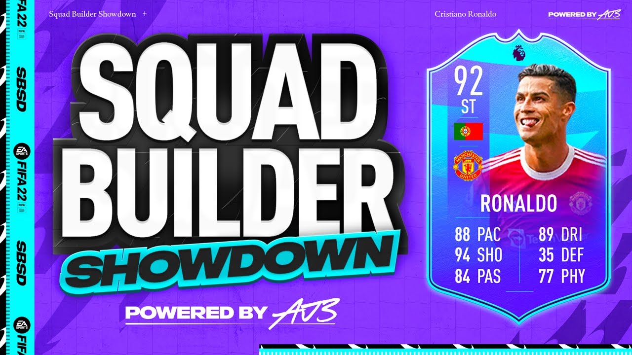 Fifa 22 Squad Builder Showdown!!! PLAYER OF THE MONTH CRISTIANO RONALDO!!!