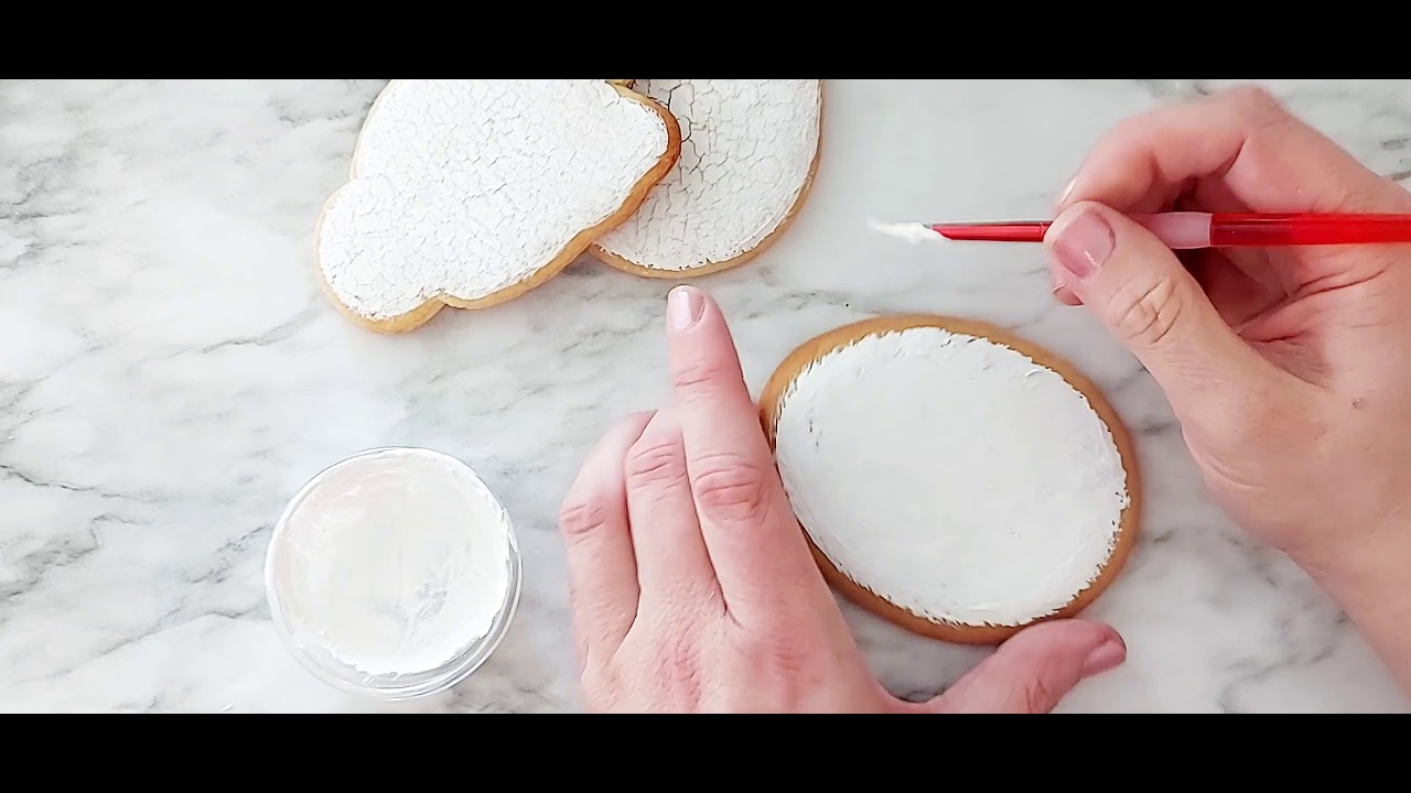 Crackle Cookies - DIY sugar cookie decorating