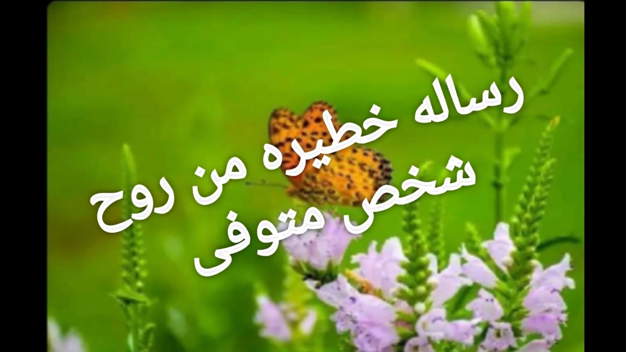 رساله خطيره جدا من روح شخص متوفى يريد أخبارك بشئ هام