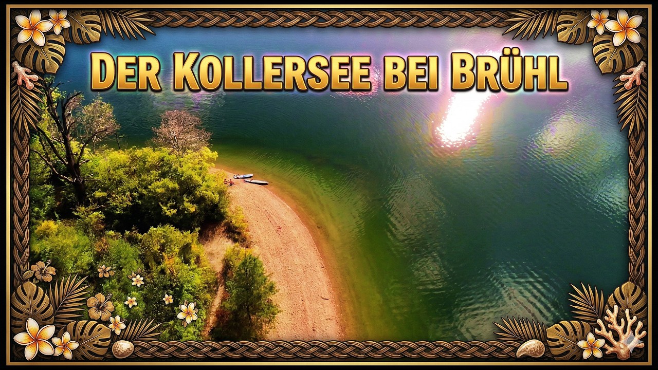 Der Kollersee bei Brühl  -  (DJI Osmo Pocket 3 /DJI Mini 4 Pro)