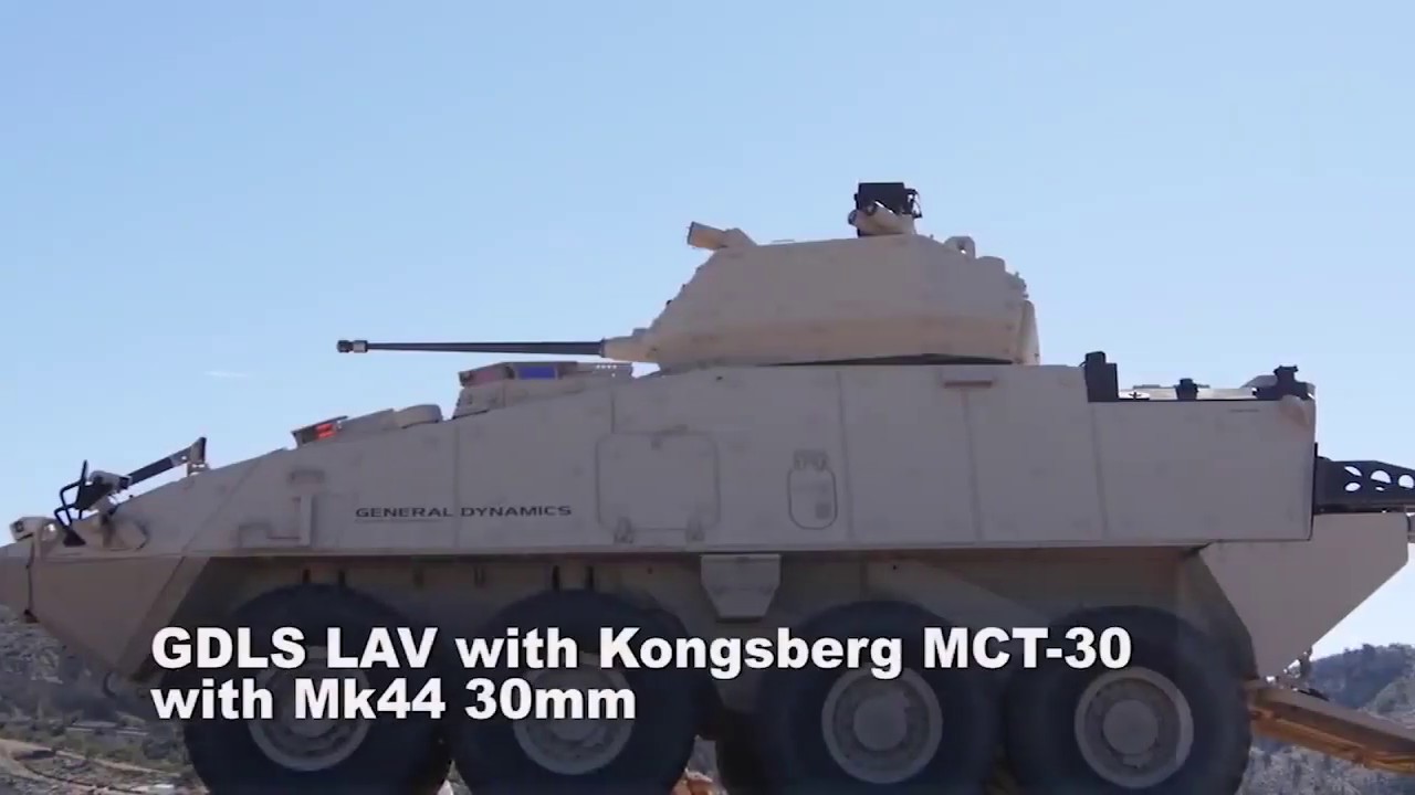 Orbital ATK MK44 30mm BUSHMASTER II - Slow Motion