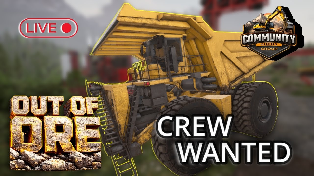 CREW WANTED! Expanding the Underground Mine & Building the Plant | Out of Ore LIVE