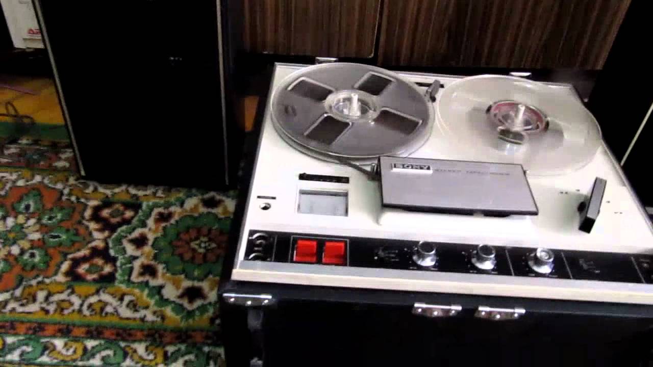 Sony TC-252 Reel-to-reel Tapecorder, катушечный магнитофон