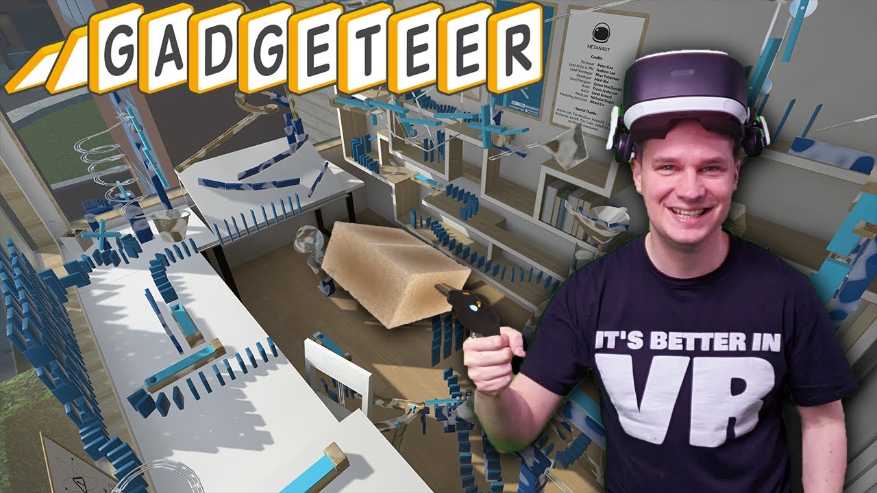 The best VR puzzle game for the Playstation VR! Gadgeteer