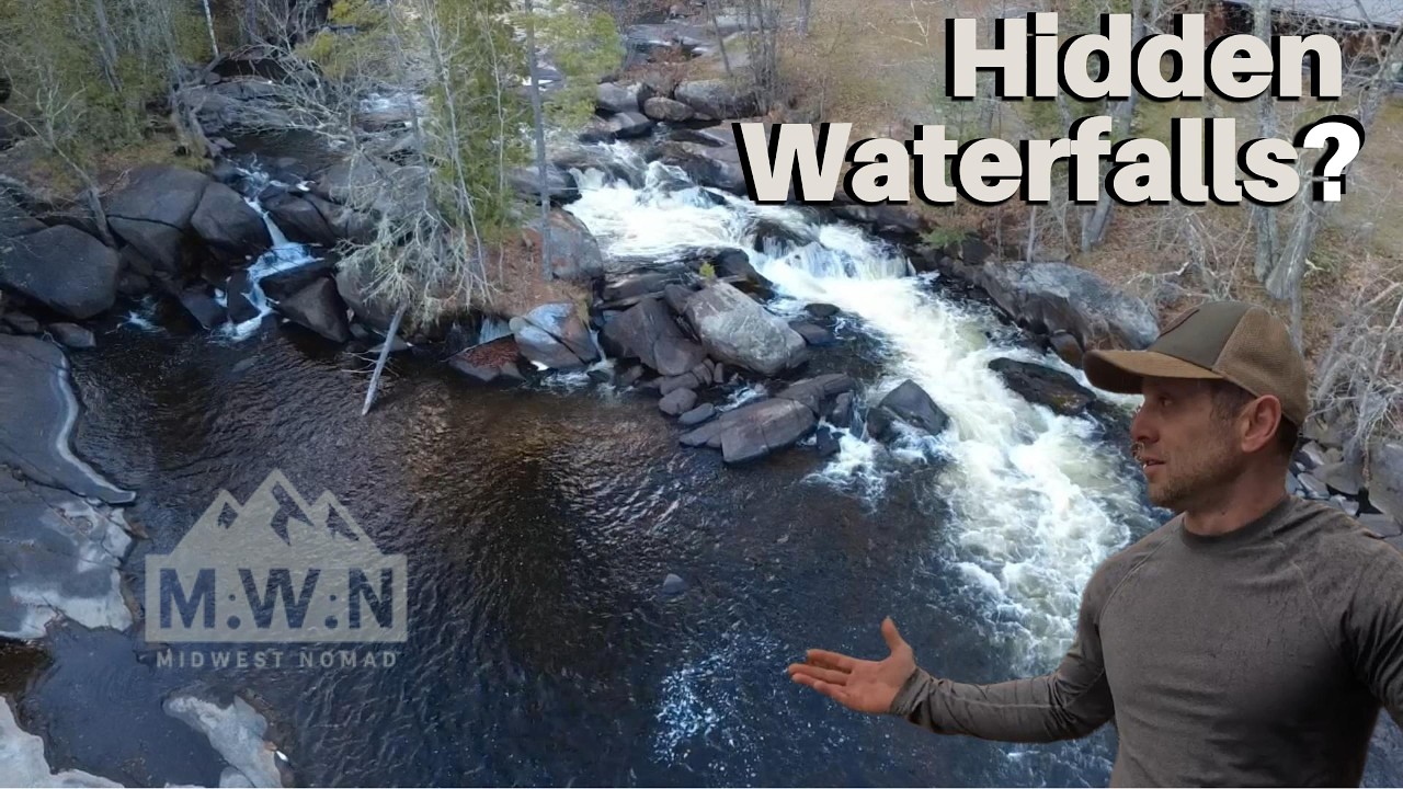 Exploring Waterfalls in Marinette County Wisconsin 