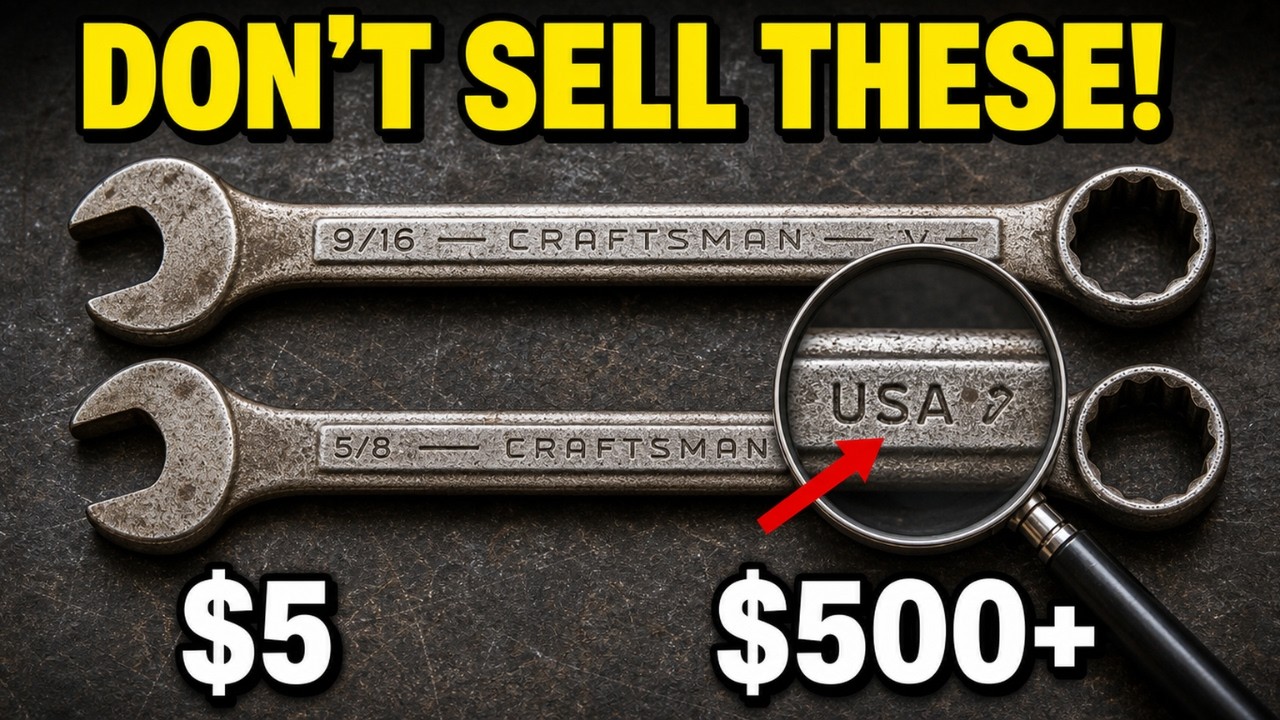 How to Tell If Your Old Craftsman Tools Are Actually Worth Money